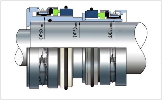 Vulcan 1578 50mm Wave Spring Mechanical Seal For ABS K-Series Pump